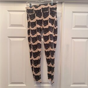 NOOWORKS LORIEN STERN PRINT LEGGINGS